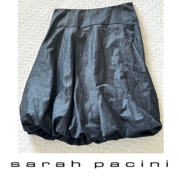 Sarah PACINI Bubble Hem Baloon Skirt - Picture 2 of 16